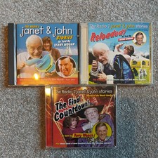 Job Lot - 3x Janet & John CD’s - Terry Wogan - Radio 2 Janet & John Stories