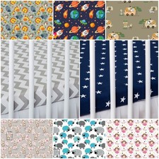 COT FITTED SHEET PATTERNED