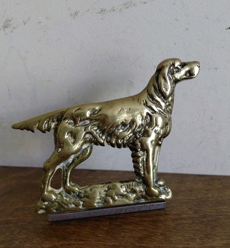 Vintage solid brass setter - vintage,