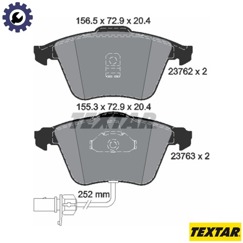 Brake pad set - brake, disc