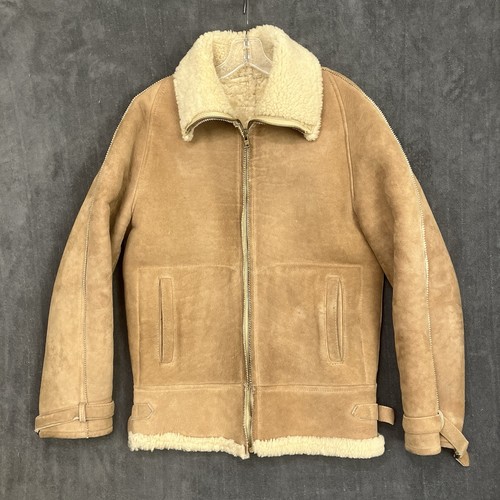 Vtg 70s shearling bomber - 70s,