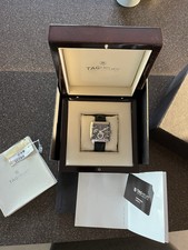 Men's Tag Heuer Monaco LS with Black Leather Strap CAL2110.FC6257