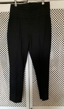 Zara Women's High-Waist thick stretchy black Leggings size XL