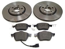VW GOLF MK4 00-04 1.9 GT TDI 130 bhp FRONT 2 BRAKE DISCS & MINTEX PADS SET NEW