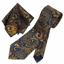 Men Floral Paisley Wedding Tie