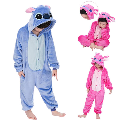 Blue pink stitch animal - pink,