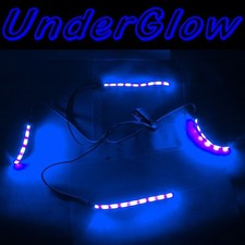 RC Car UNDER GLOW Neon Lights LED Lighting KIT Set Front Back Sides 4x Strips