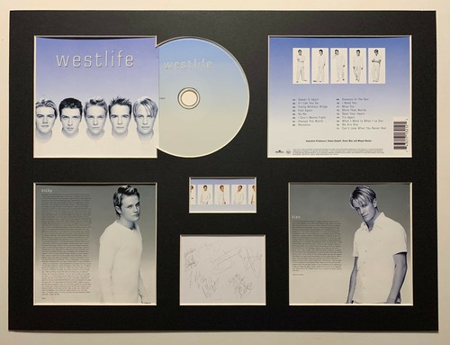 Westlife signed autographed - westlife,