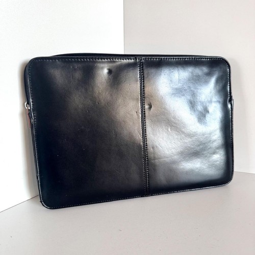 Knomo black leather - , laptop