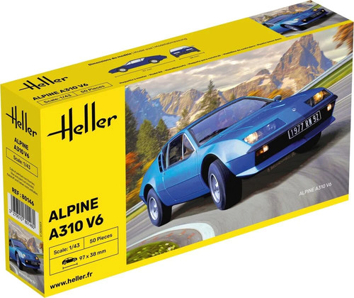 Heller renault alpine - heller,