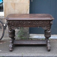 Antique C.1850 Hand-Carved