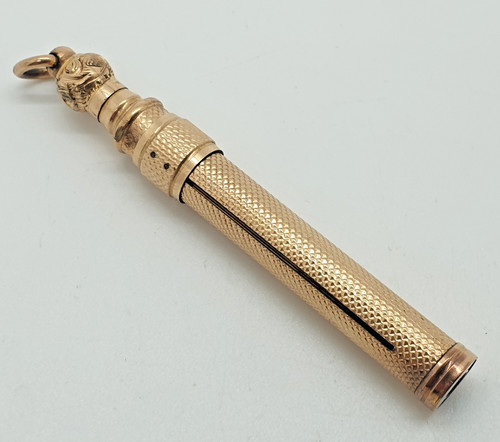Scarce antique gold plated - gold,