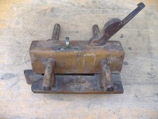 VINTAGE MARPLES HIBERNIA WOODEN PLOUGH PLANE