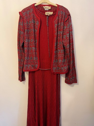 Vintage 1970s 1980s dress - vintage,