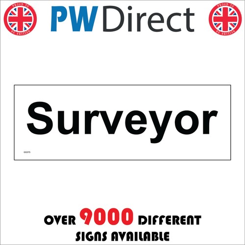 Sign surveyor construction - sign,