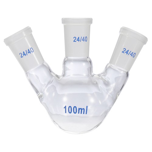100ml boiling flask glass 3 - 100ml, flask,