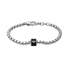 EMPORIO ARMANI STEEL MARBLE BRACELET   #495