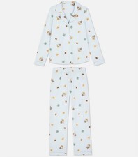 Primark Blue Breakfast Printed