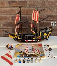 LEGO Vintage Black Seas Barracuda Set (6285) With Original Minifigures Incomplet