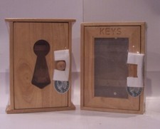 Stow Green Wooden Key Cupboard - choice of 2 designs