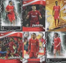 Topps Liverpool Fan Set 24-25 First Team Monolith Fanatic Fans Electro Parallel