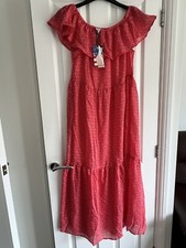 Joules Pink Floral Summer Maxi