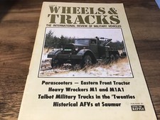 WW2 Post War Military Army Vehicle Wheels & Tracks magazine  No 3 Welbike Corgi
