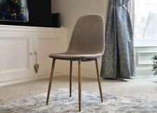 Habitat Beni Fabric Chairs (x6) - Grey