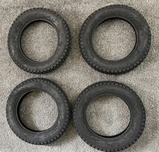 Austin J40 Pedal Car Tyres And Pathfinder New Set Of 4 Rubber Wheels