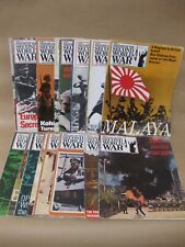 Purnell's History Of The Second World War Magazines x 18 Issues ~ 1972