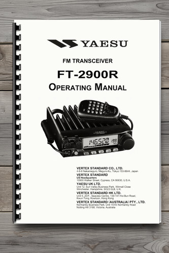 Yaesu 1900r transceiver - yaesu, ft-1900r