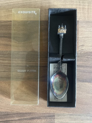 Vintage silver plated souvenir - vintage,