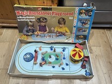 Vintage 1970’s Corgi 853 Magic Roundabout Playground Set Boxed COMPLETE