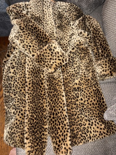 Vintage stunning leopard faux - leopard,