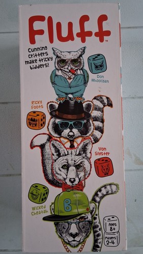 Fluff dice game complete - dice, set