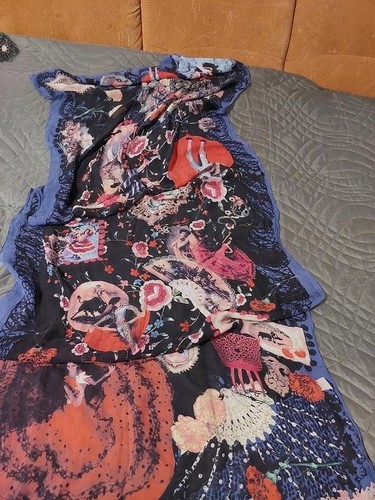 Women moschino scarf navy - scarf,