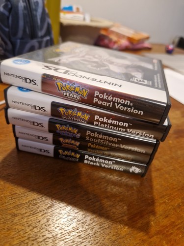 Pokemon games pearl - games, black