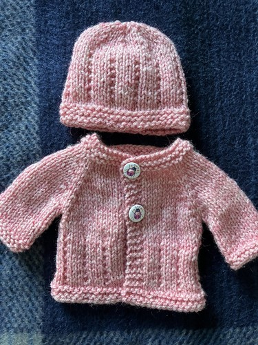 Hand knitted dolls - hand, clothes
