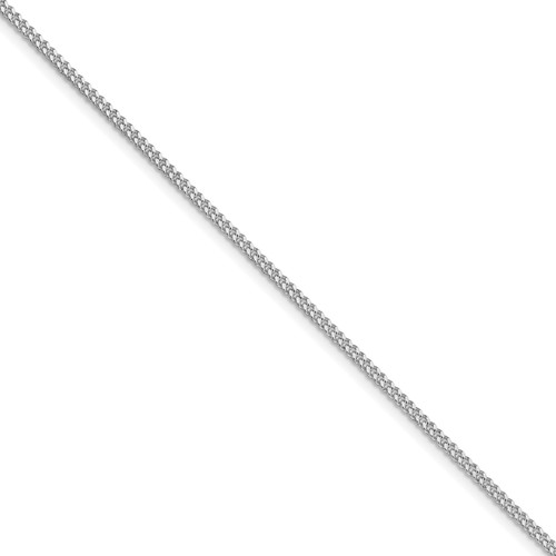 75mm curb chain necklace - curb, 28
