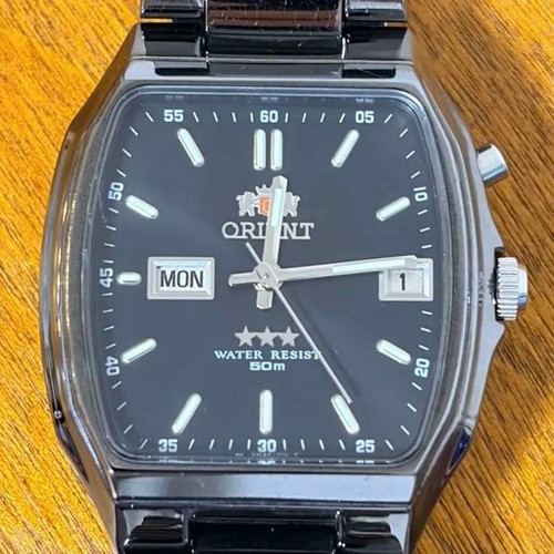 Orient three star - three, automatic