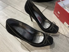 GUESS Women's Black Suede