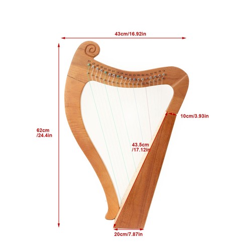 String lyre harp - lyre,