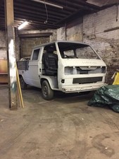 Volkswagen T3 T25 Doka Double Cab Pickup Project For Sale Restoration Started