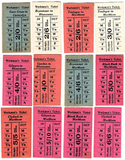 Bus tickets (12): Olympic