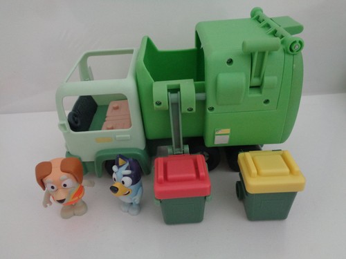 Bluey toys recycling - recycling, truck