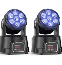 PAIR - Moving Head Light RGBW