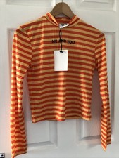 LADIES - Orange Striped Long