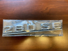 Mercedes W126 '280SE' Boot Badge New NOS Genuine 1268170115