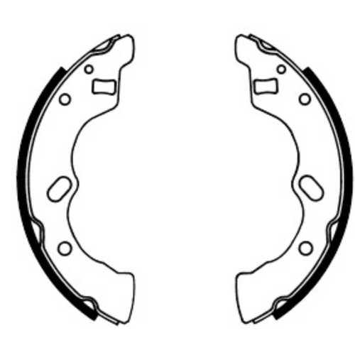 Abe c03017abe brake shoe set - brake,