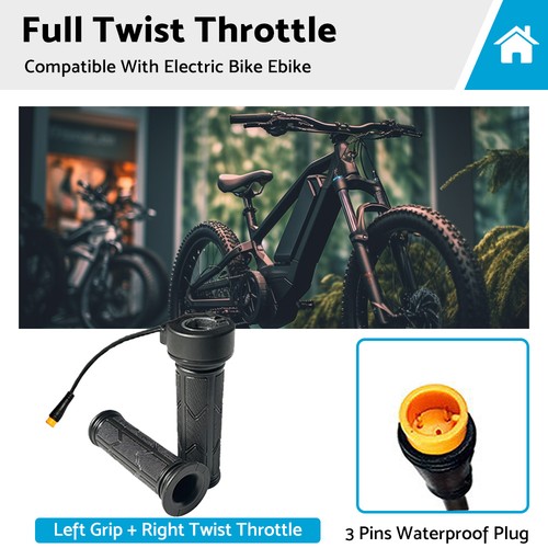 Full twist throttle suitable - twist,